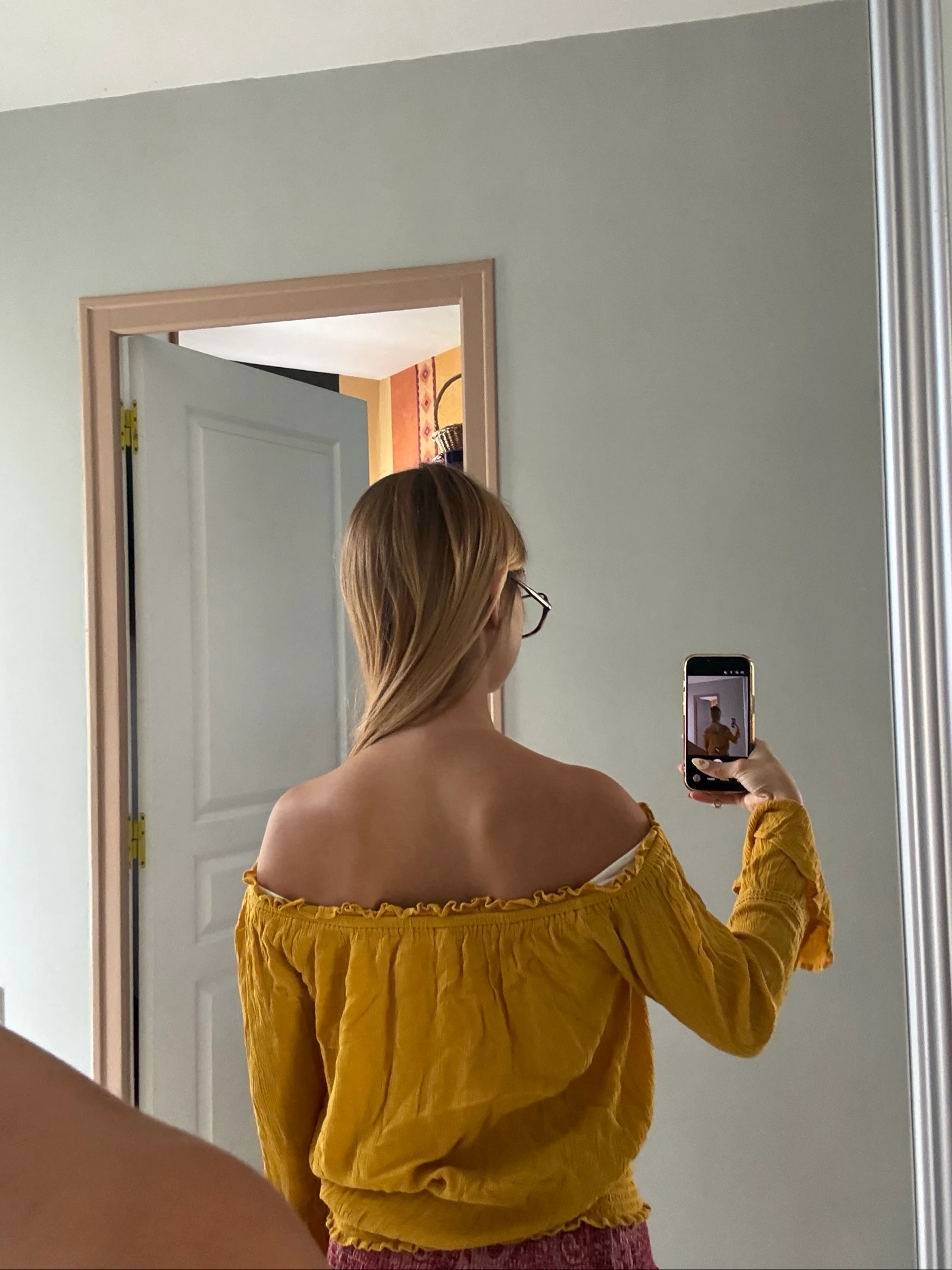 Blusa boêmia ombros descobertos feminino PP – photo 2